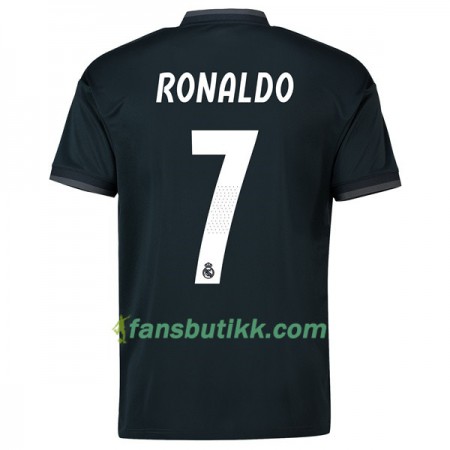 Fotballdrakt Real Madrid Ronaldo 7 Bortetrøye 2018-2019 Kortermet